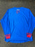 Pauer Youth Center Royal/Red LS Jersey