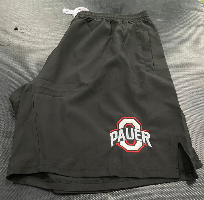 Pauer Ohio Embroidered Microfiber Shorts