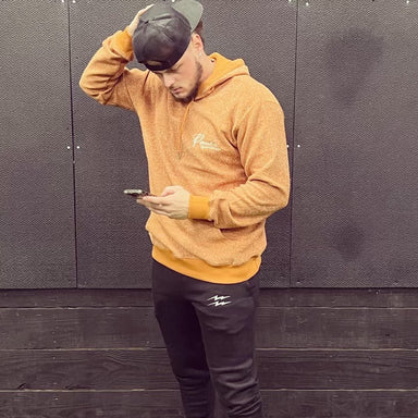Pauer Aspen Fleece Hood Burnt Orange