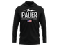 Pauer Classic Logo Blend Wicking Long Sleeve Hoodie