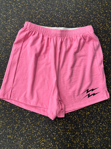 Women’s Double Bolt Pink Shorts
