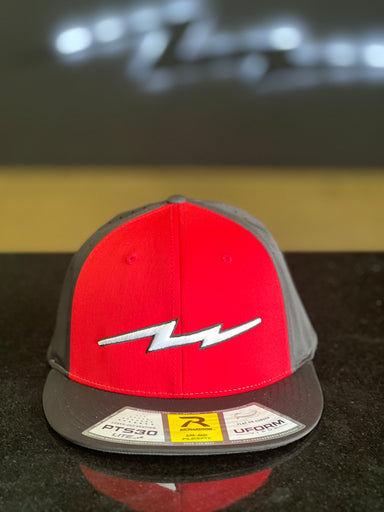 Red with Black back and front Richardson Hat