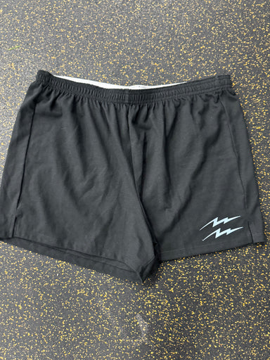Women’s Double Bolt Black Shorts