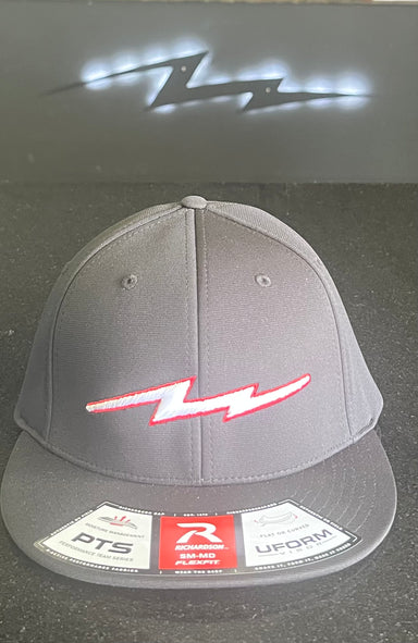 Pauer Bolt Black n Red Richardson Hat