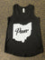 Ohio Pauer Women’s Black tank