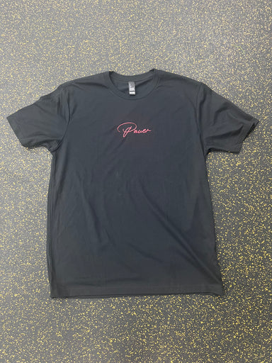 Script Black Pauer Tee