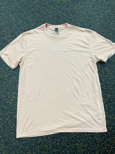 Peach Script logo Tee