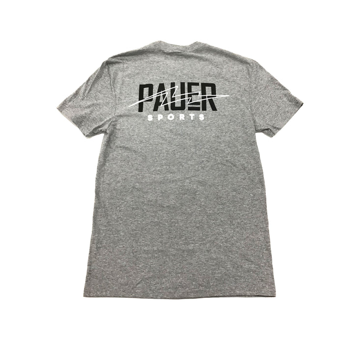 Soul Pauer Gray Bolt Casual T-shirt