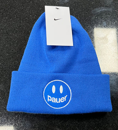 Pauer Face Blue beanie