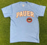 Pauer Baseball Carolina Blue Badger T-Shirt