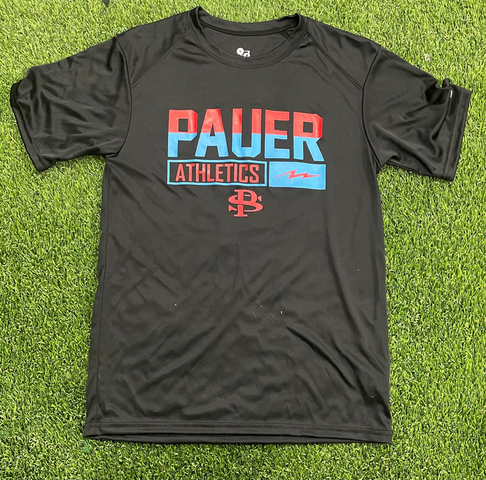 Pauer Baseball Athletics T-Shirt Black