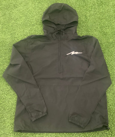 Pauer Grey/Charcoal Bolt Long Sleeve 1/4 Zip Jacket