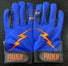 Pauer Bolt Blue/Orange Batting Gloves