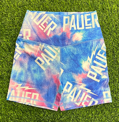 Pauer City Bike Shorts Pink/Blue